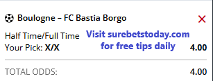 5th APRIL DRAW BET TIPS OF THE DAY